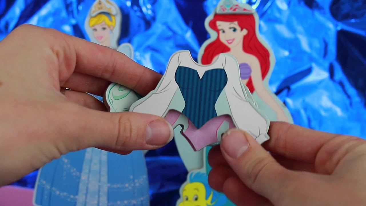 Princess Ariel & Cinderella Wooden Magnetic Dress-Up Review
