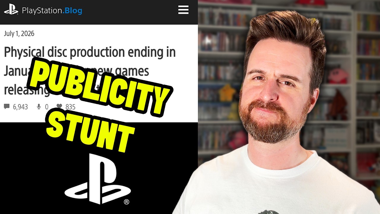 Sony's Physical Media announcement is not what you think