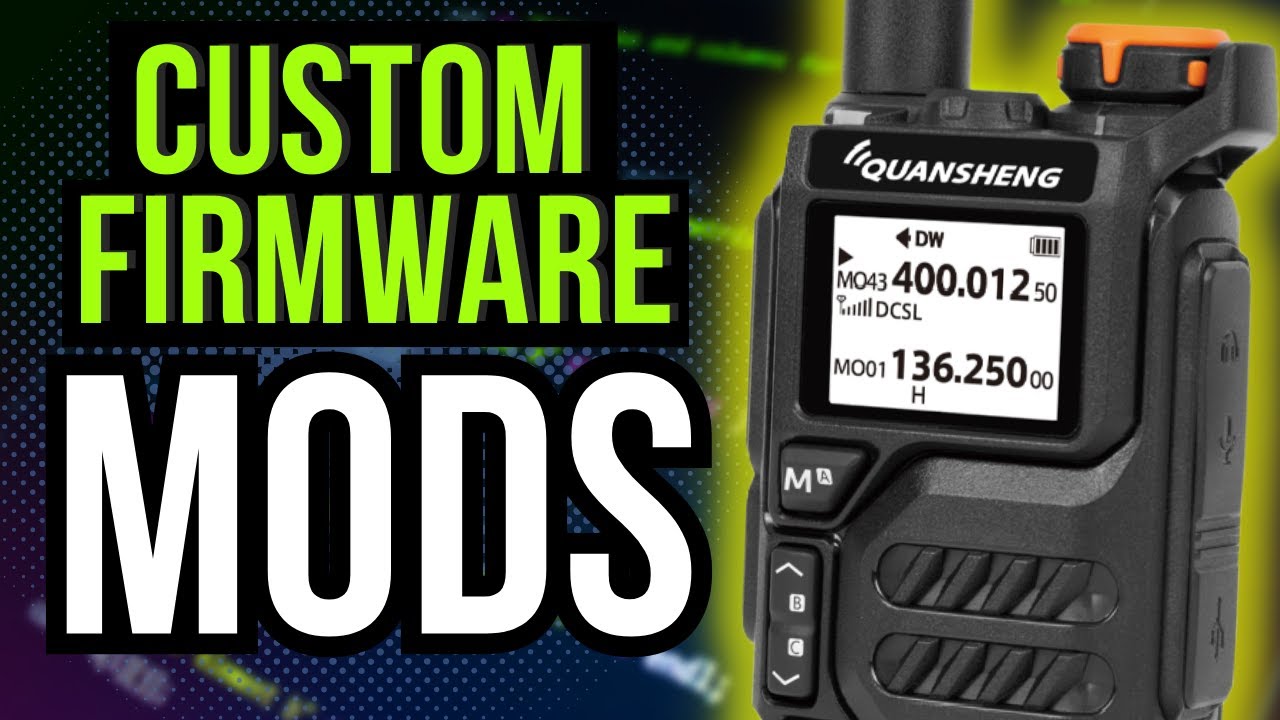 Модернизируйте свой Quansheng UV-K5 — ЛЕГКО! [Сделайте его ещё лучше]