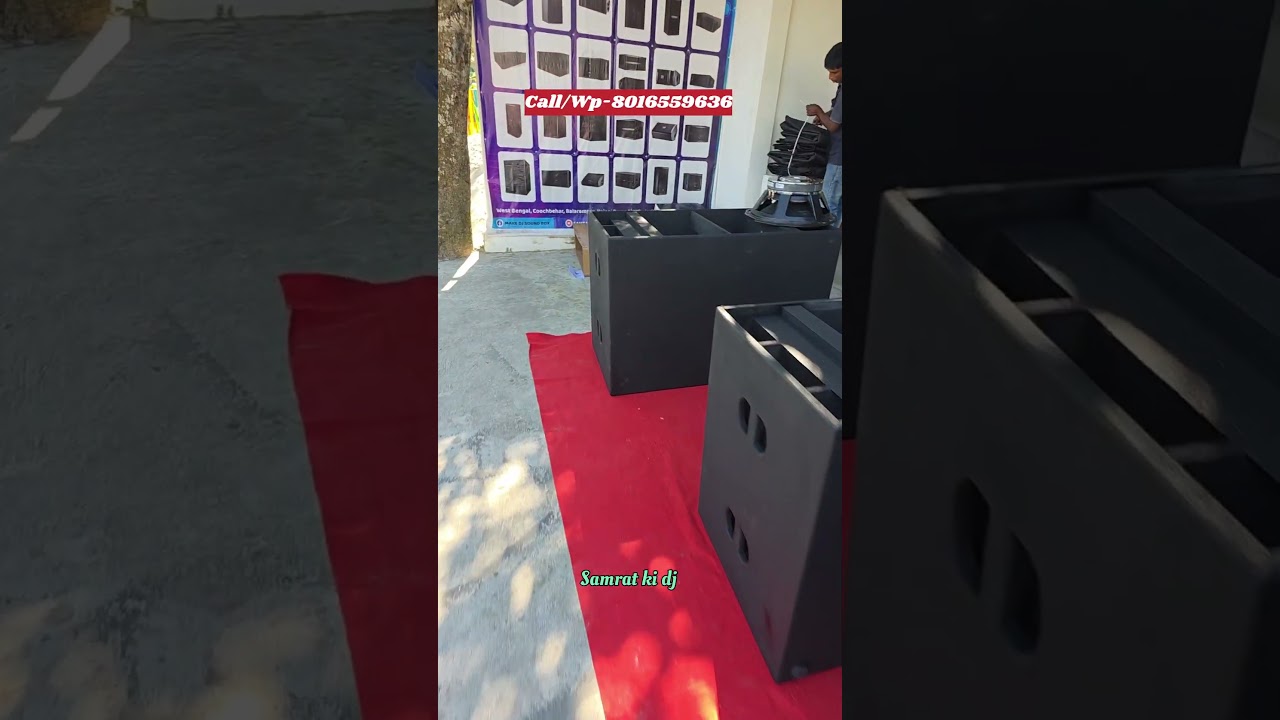 Bass Cabinet fitting with Atipro & Sweton speaker 🔥