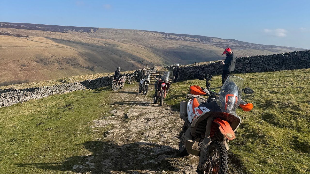 KTM 890 KTM 690 Yamaha T7 Honda CRF 300. Salter Fell and North Yorkshire Moors 
