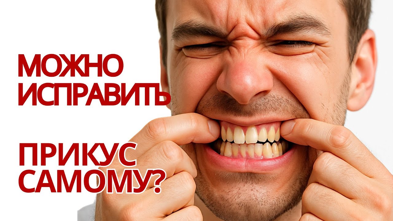 Исправления прикуса без брекетов (и без ортодонта)