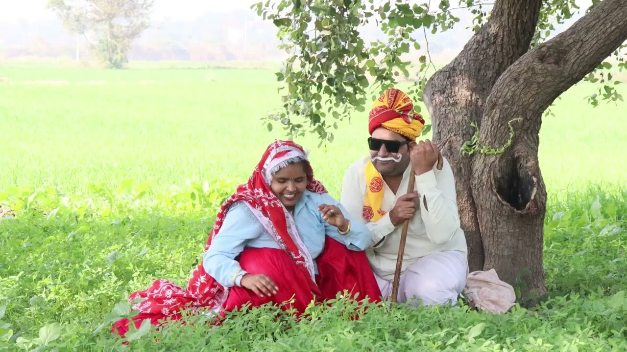 झटका ताऊ सीतल गोला के साथ पकड़ा गया 😱🤣#maheshtewatiacomedy #jhatkataucomedy 