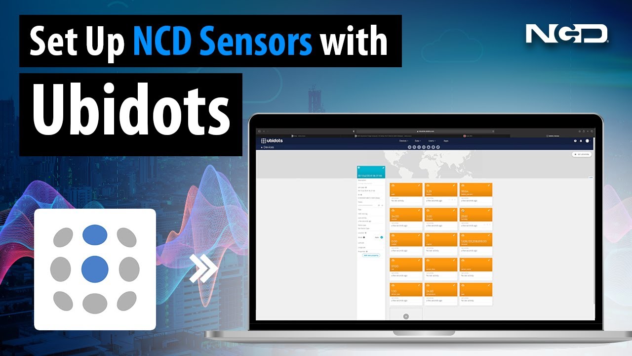 Connect NCD IoT Sensors to The Ubidots Cloud