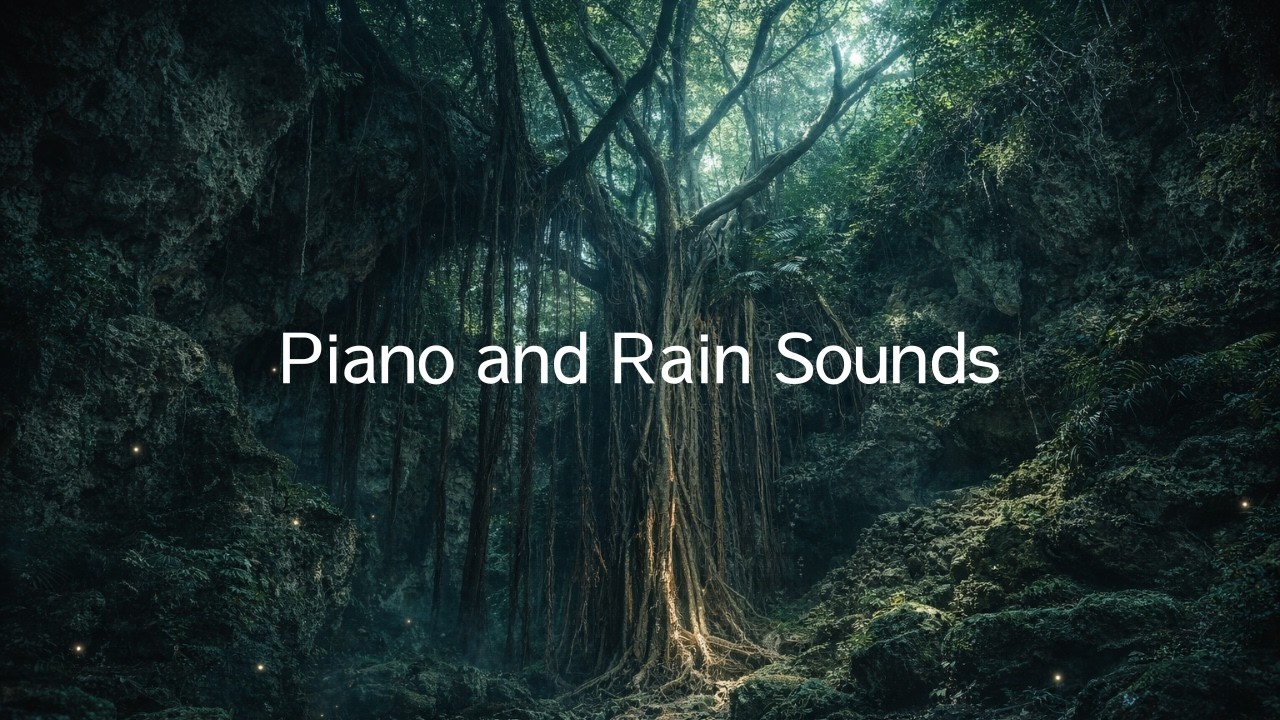 8 Hours of Gentle Piano & Rain Sounds for Deep Sleep