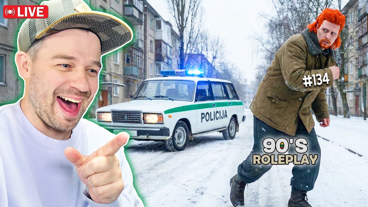 Keliamės atgal į praeitį.... 90-ieji ir Gyntario varkės!!! | 1️⃣3️⃣4️⃣ SD MARATONAS