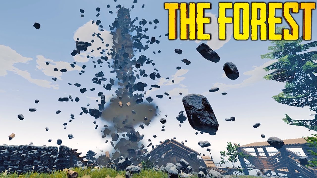 How To Remove Buildings + Hole Cutter Explained | The Forest