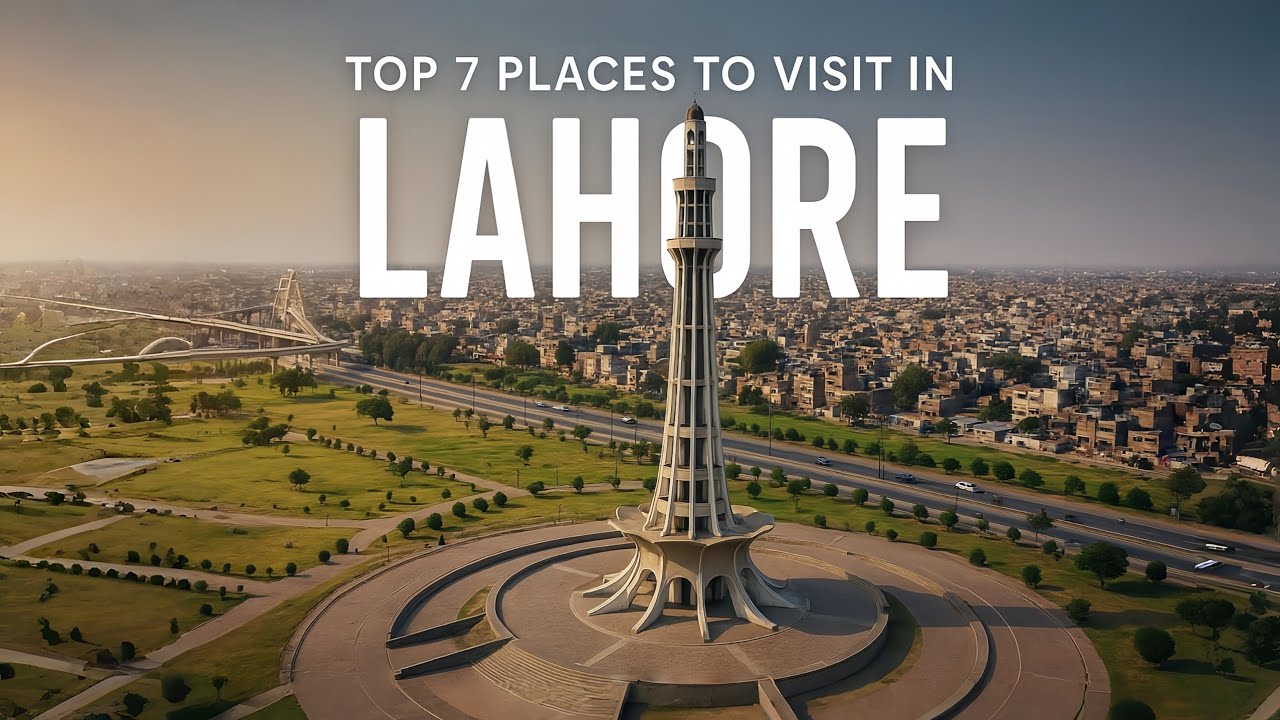 Top 7 Places to Visit in Lahore, Pakistan | Best Tourist Attractions 2025