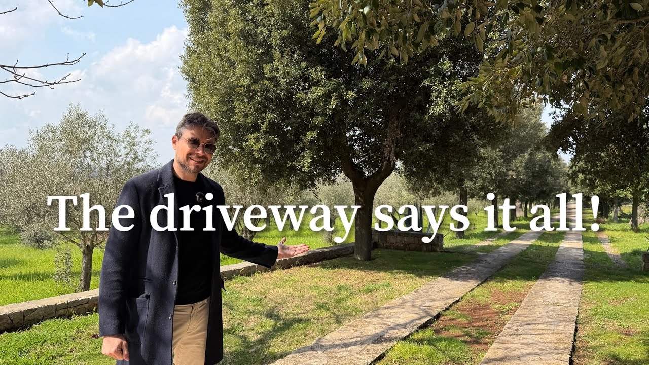 Property for Sale in Puglia 🇮🇹 | This Driveway Leads to a Dream Estate Near Monopoli