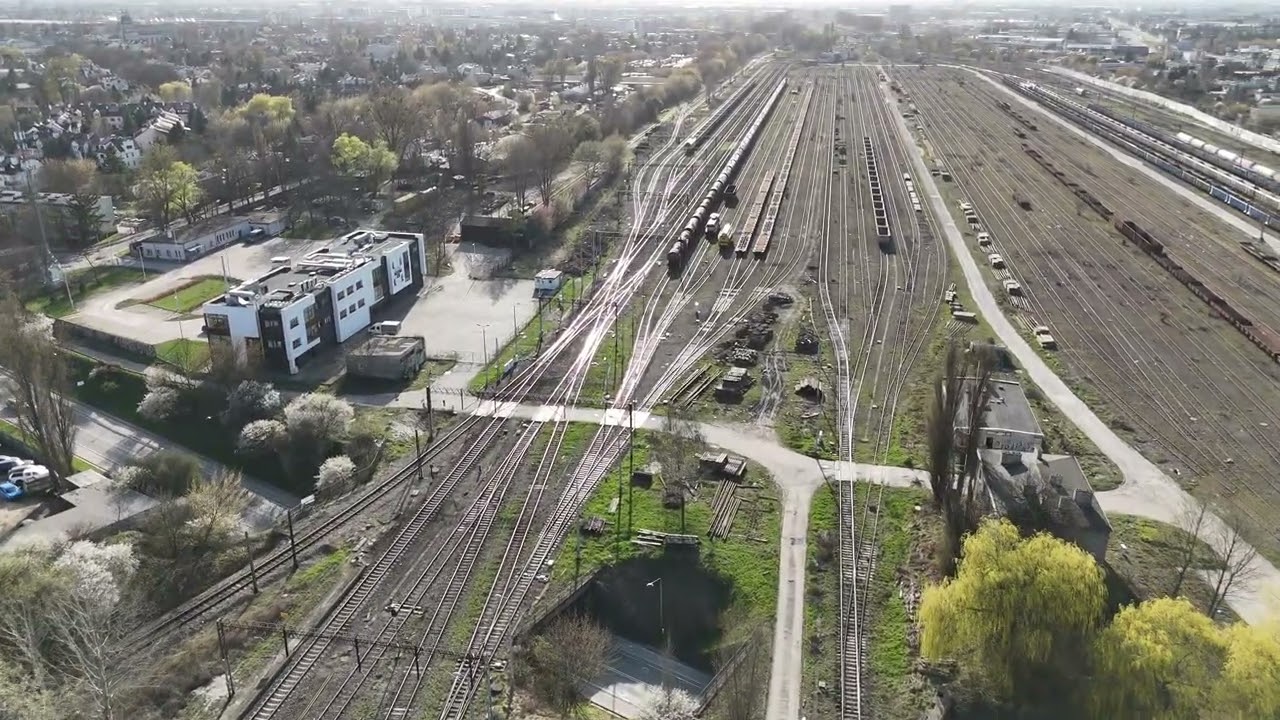 Warszawa Główna Towarowa 4K