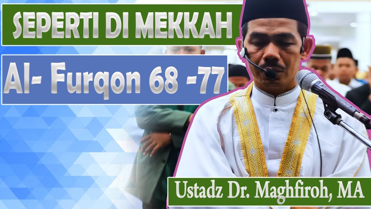 [Imam Sholat] Merdunya Sholat Dimasjid An-Nur Pekanbaru || Ustadz Dr. H. Maghfiroh, MA