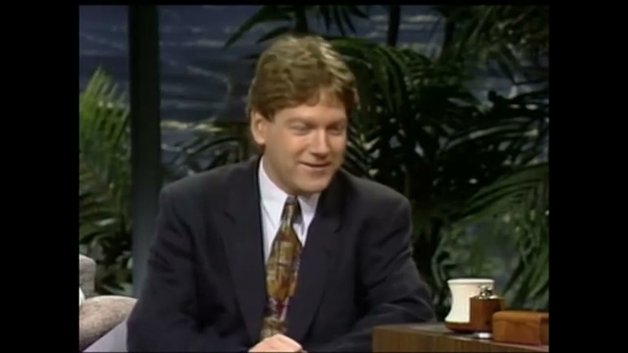 Kenneth Branagh on The Tonight Show with Johnny Carson (8/23/91)