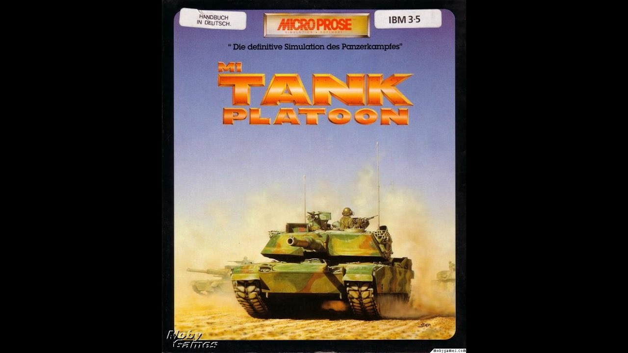 M1 Tank Platoon (DOS PC) / 1989 / Microprose