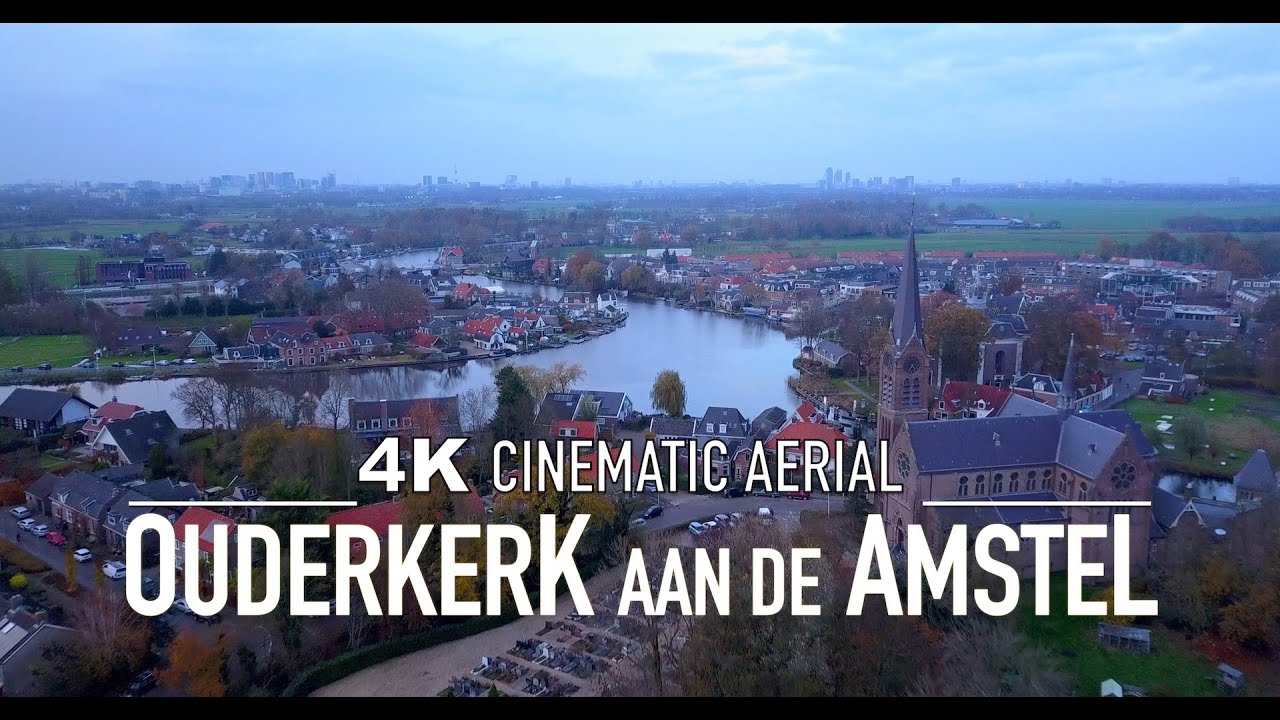 OUDERKERK A/D AMSTEL 4K Drone 🇳🇱 | Amsterdam Holland Ultra HD