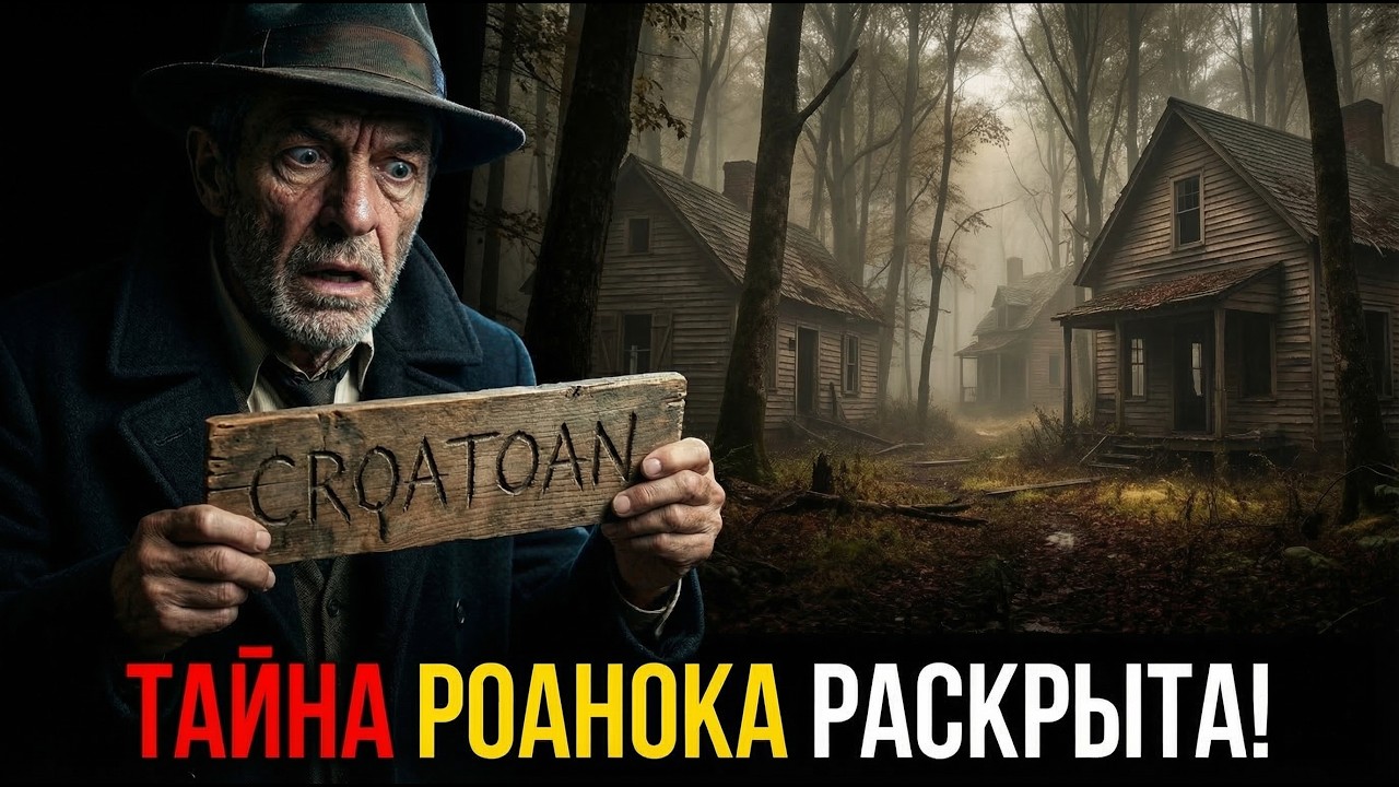 117 человек просто ИСЧЕЗЛИ. Тайна острова Роанок и загадочное слово «Кроатоан»