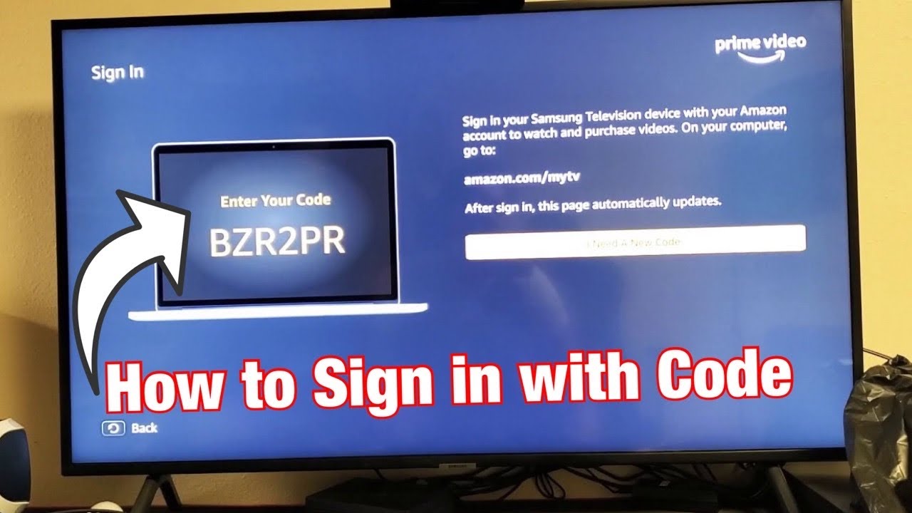 Как войти в учетную запись Amazon Prime Video со Smart TV (где ввести код?)