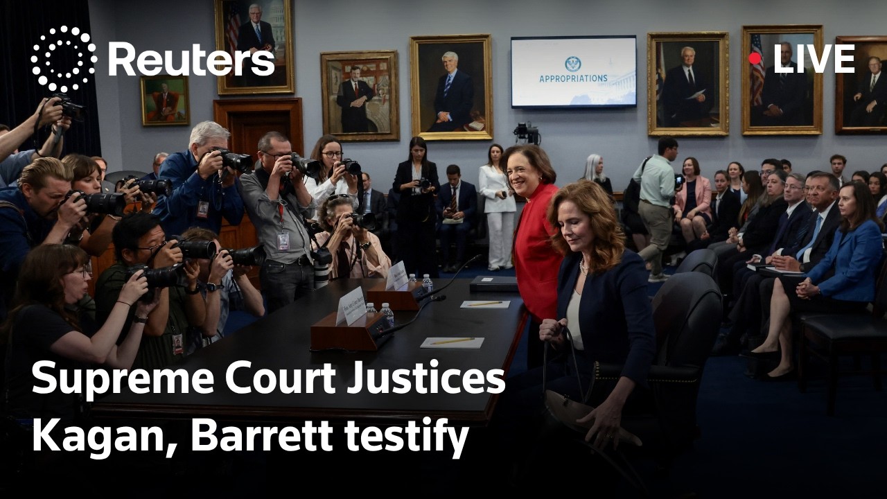 LIVE: Supreme Court Justices Kagan, Barrett testify in House hearing