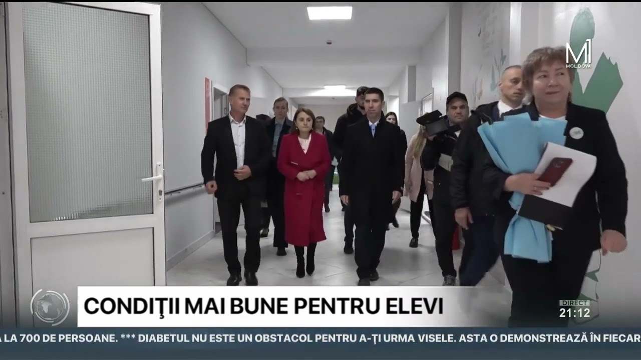 Un nou bloc de studii a fost deschis la Liceul &bdquo;Mihai Eminescu&rdquo; din Comrat