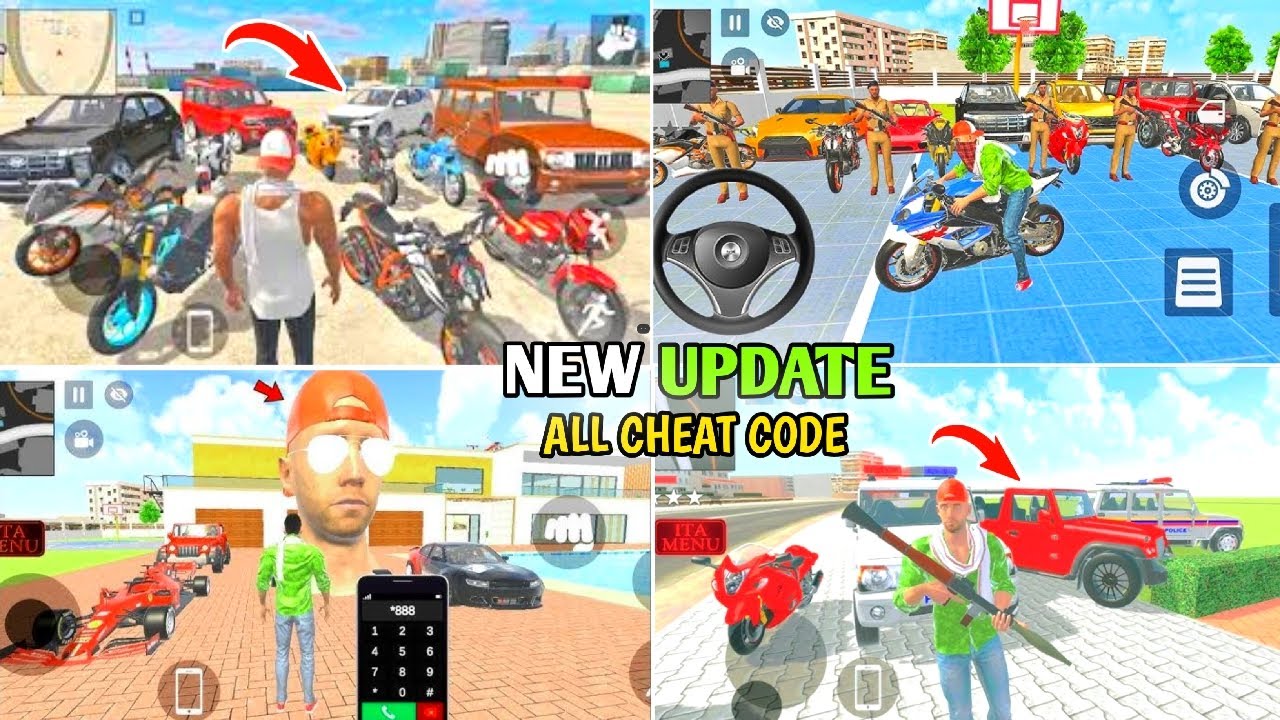 Indian Theft Auto Simulator New Update All Code + New Character + Npc And New Car + Bike