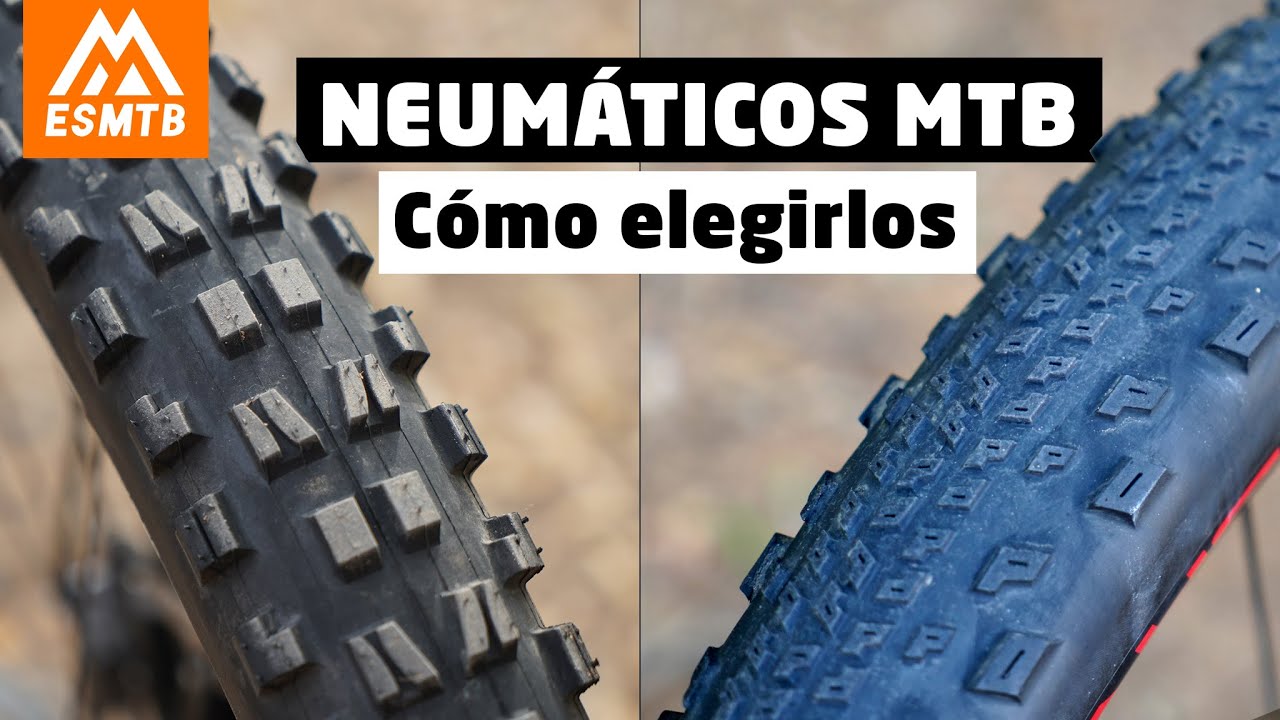 Neum&aacute;ticos de MTB, todo lo que necesitas saber