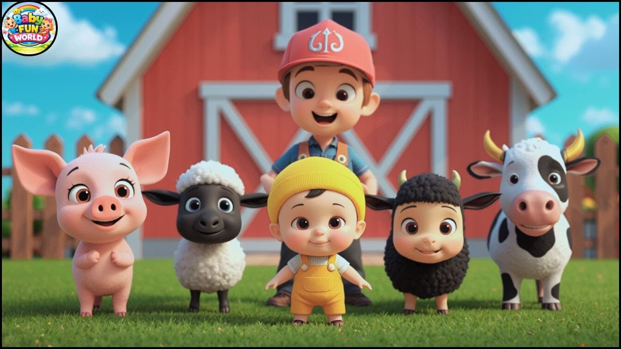 “Farm Animal Fun! 🐷🐮 Old MacDonald Had a Farm Sing Along”