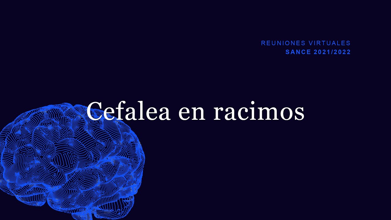 Sesión multidisciplinar: Cefaleas en racimos.