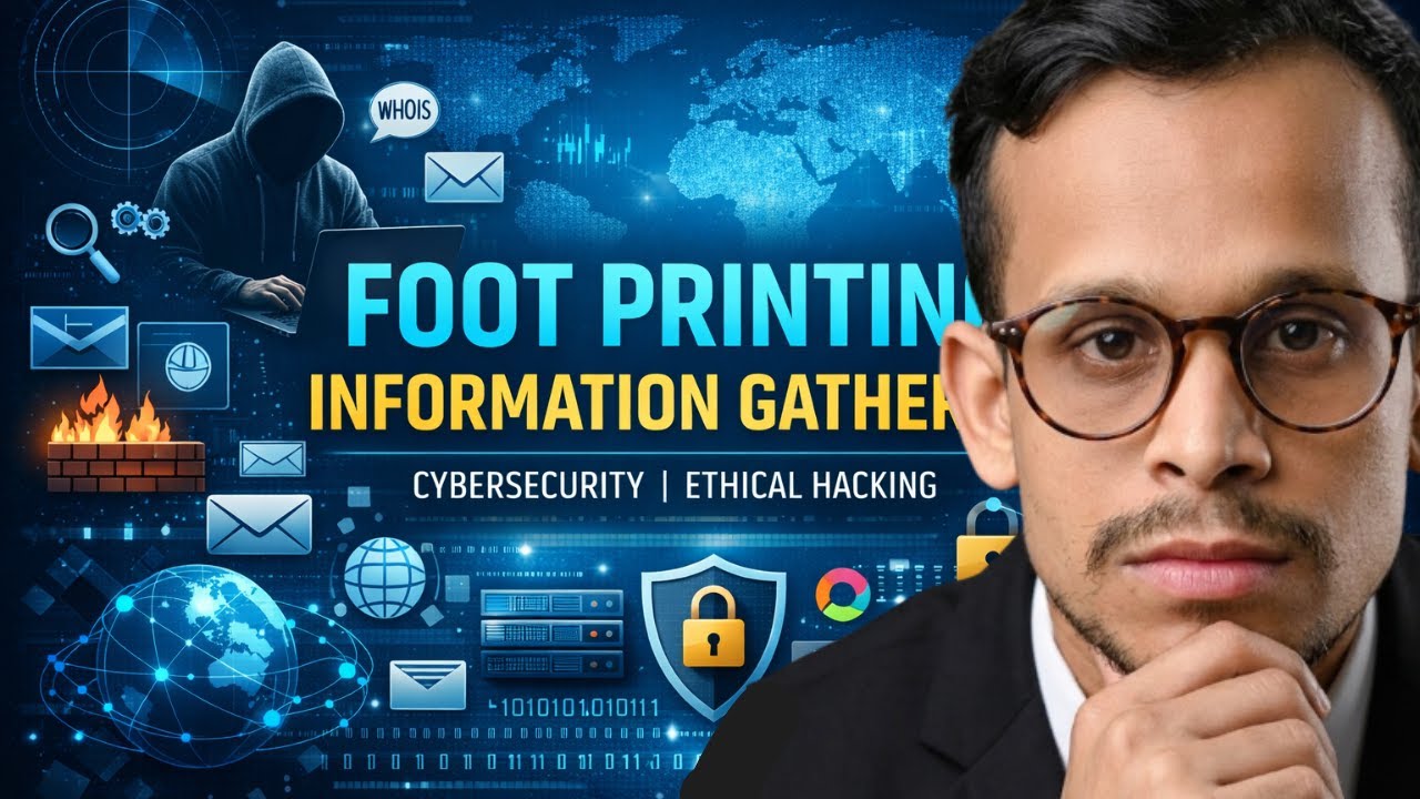 Footprinting in Cyber Security Explained in odia | Information Gathering | Ethical Hacking Odisha