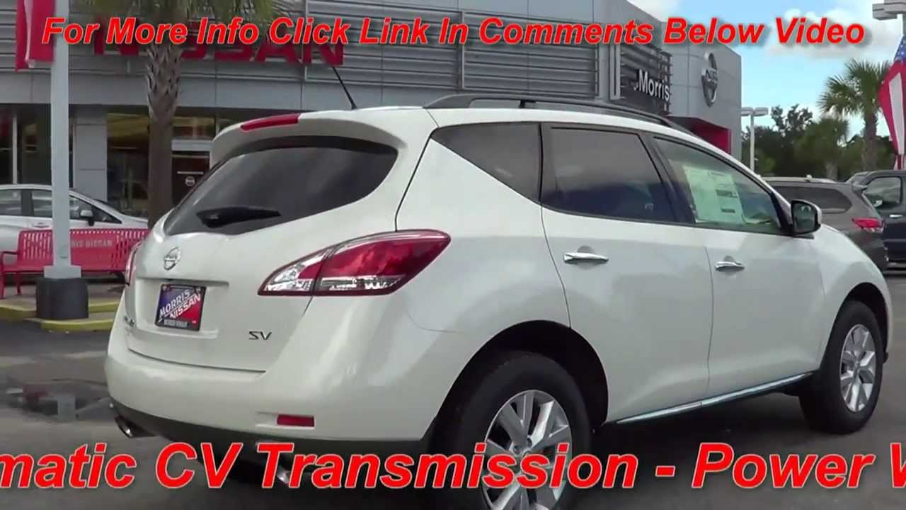 2013 Nissan Murano SV Crossover 211937 Offered By Morris Nissan Charleston, SC