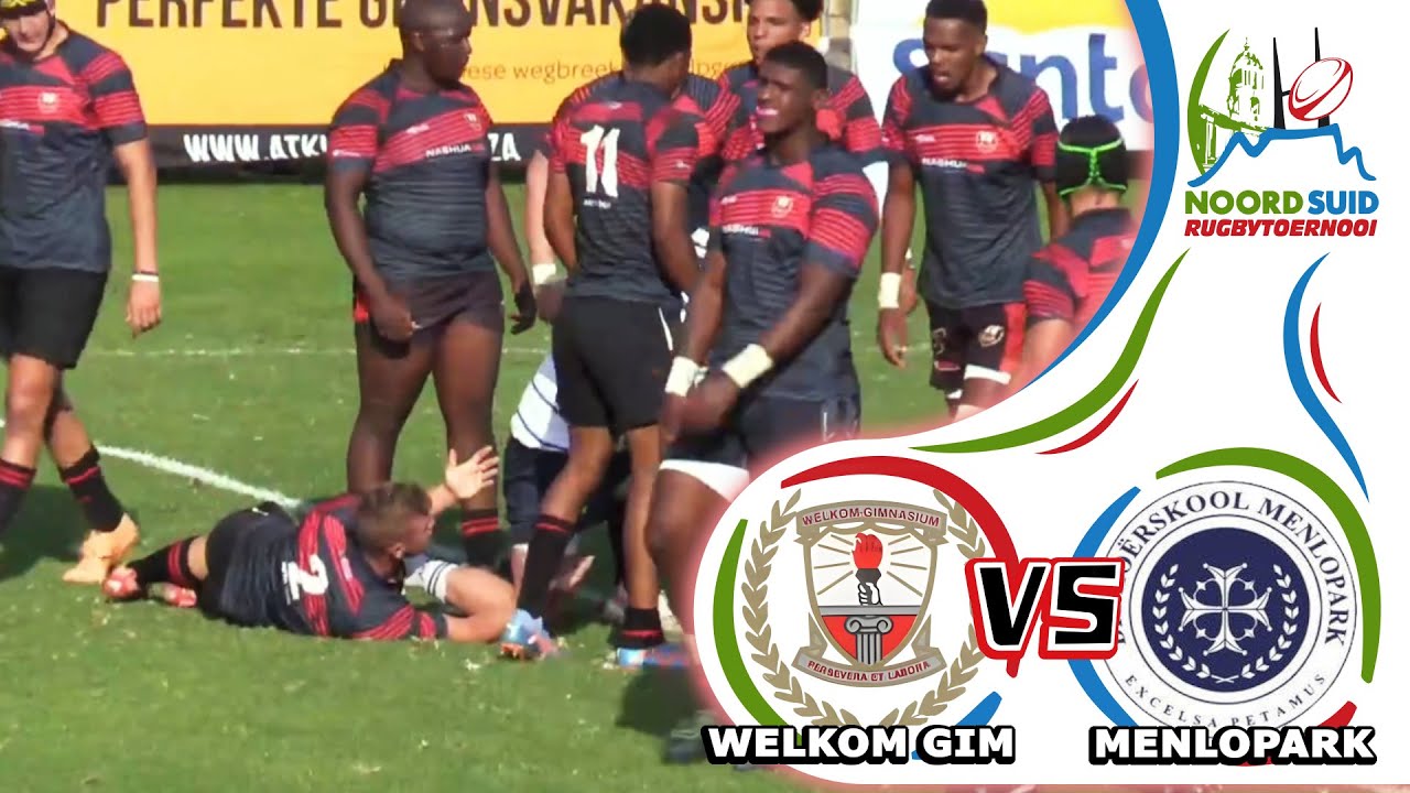 Match Highlights Menlopark vs Welkom Gimnasium 1st XV Noord-Suid