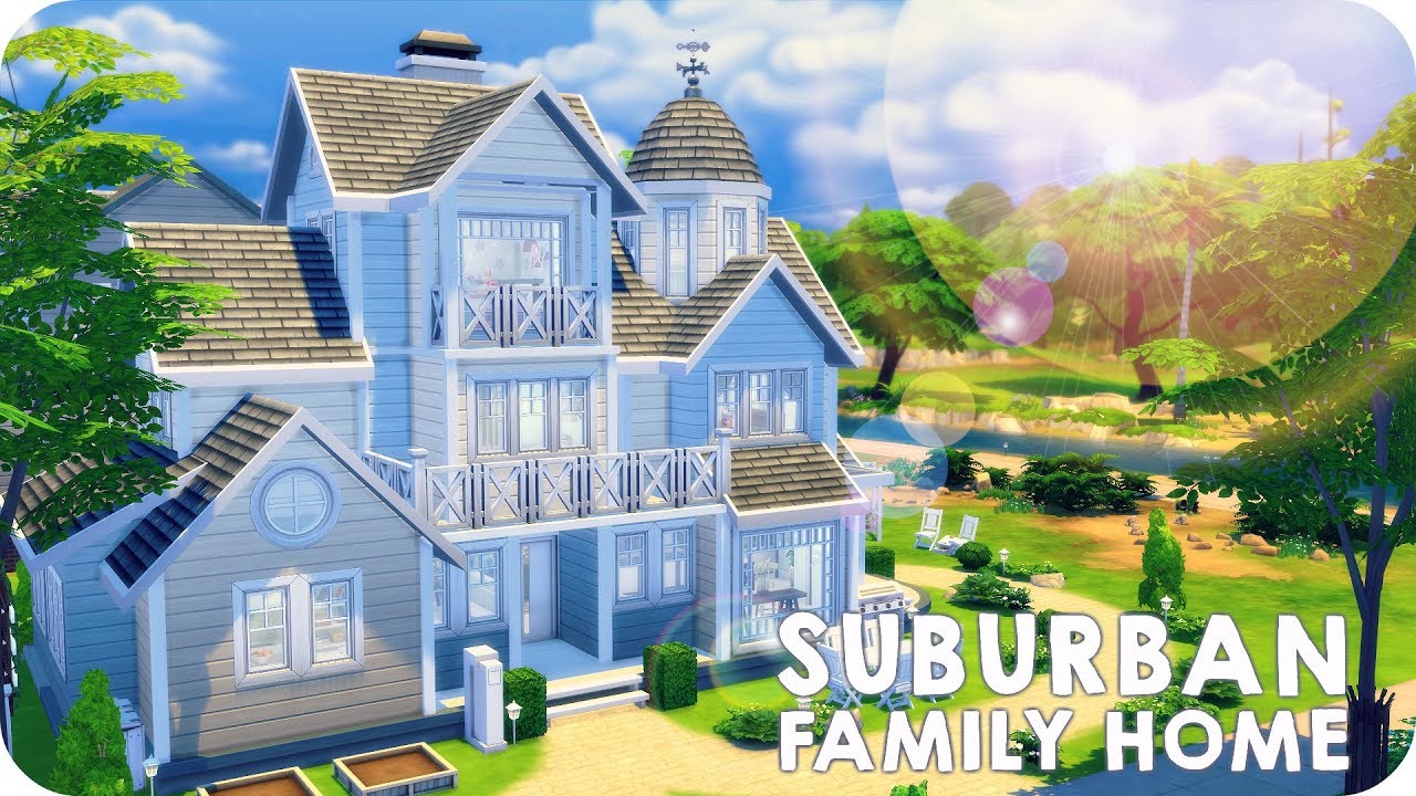 CUTE FAMILY HOME | Sims 4 House Building - Base Game & Expansions ONLY