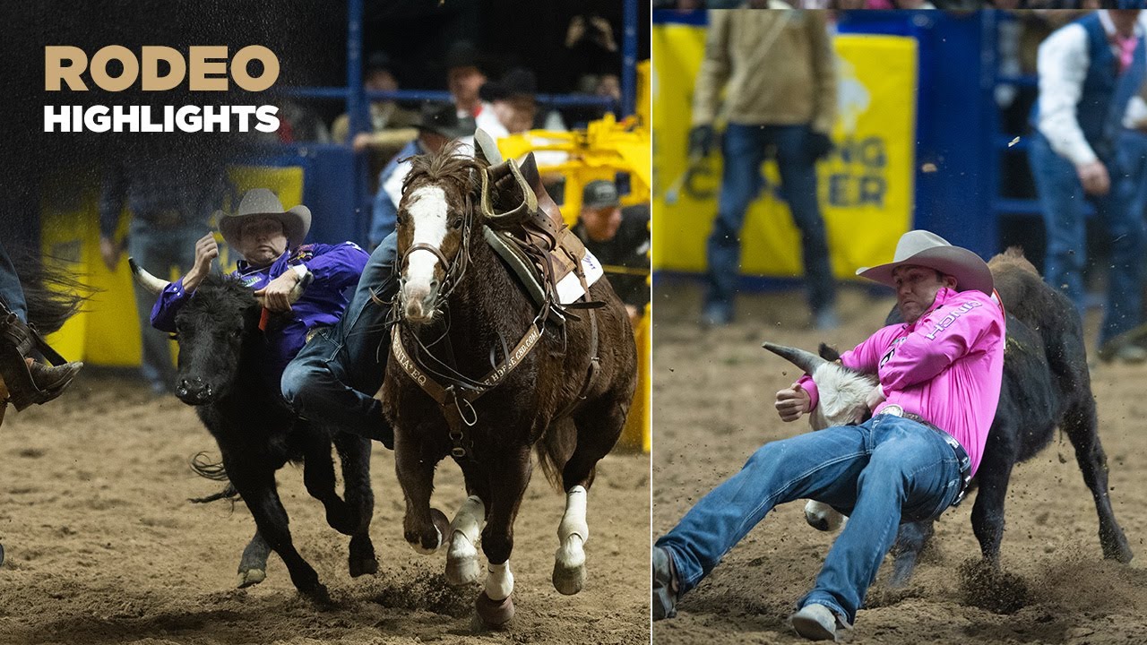 &laquo;ВОТ ПОЧЕМУ ОН ЧЕМПИОН!&raquo; 🔥 САМЫЕ ЗАХВАТЫВАЮЩИЕ NFR-забеги Steer Wrestling от Тайлера Уэгспака!