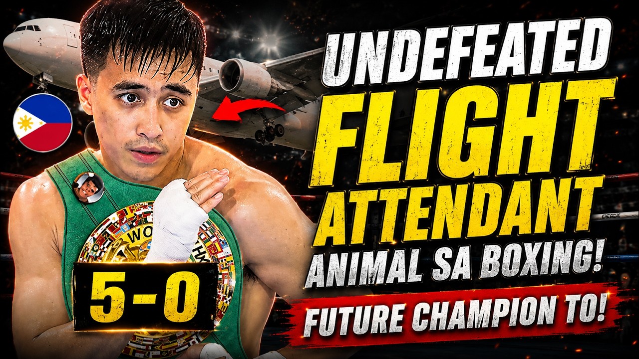 UNDEFEATED PINOY BOXER, RICH KID PERO MATIBAY! WALANG TAKOT MAKIPAGBASAGAN NG BUNGO!