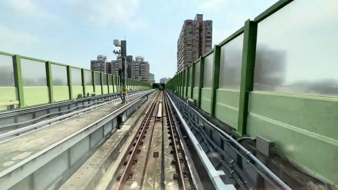 台中捷運綠線 北屯總站（103a）- 高鐵台中站（119） 路程景 Taichung MRT