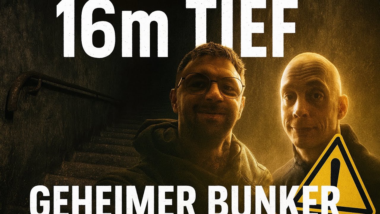 16 Meter unter der Erde – Im verlassenen Atomschutzbunker des Kalten Kriegs