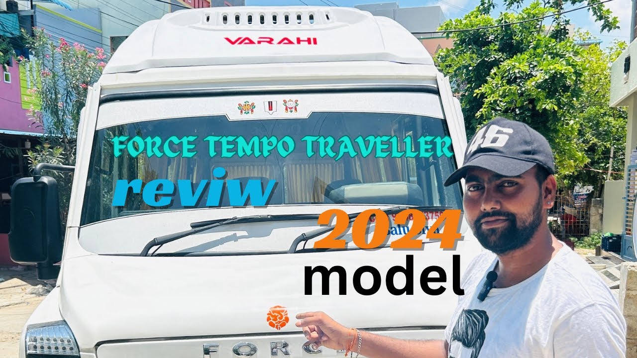 Delivery force tempo traveller long says 2024 model review || in telugu