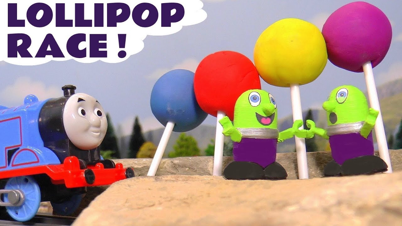 Funny Funlings Lollipop Challenge Story With thomas And Friends