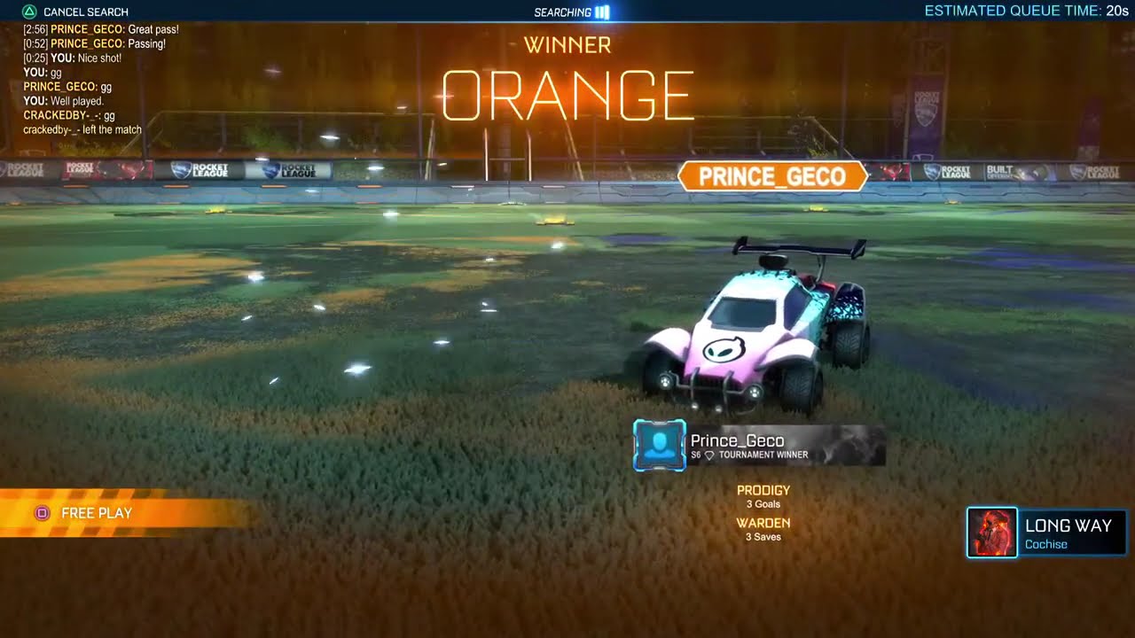 RL just chillin with hyper for a bit might go for clips