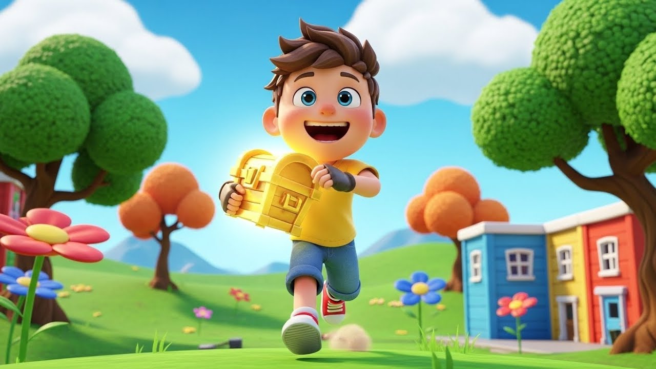 O Pequeno Herói do Fortnite Deixou Cair Seu Baú de Tesouros 🎁🎮 e Teve uma Aventura Divertida