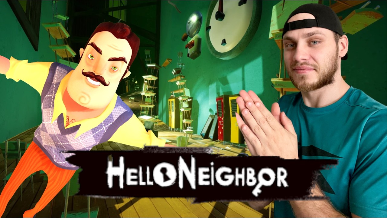 СОСЕД БОИТСЯ ШКОЛЫ! Hello Neighbor №11