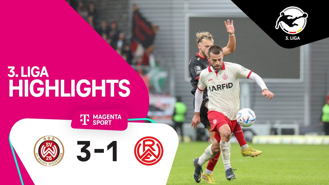 SV Wehen Wiesbaden - RW Essen | Highlights 3. Liga 22/23