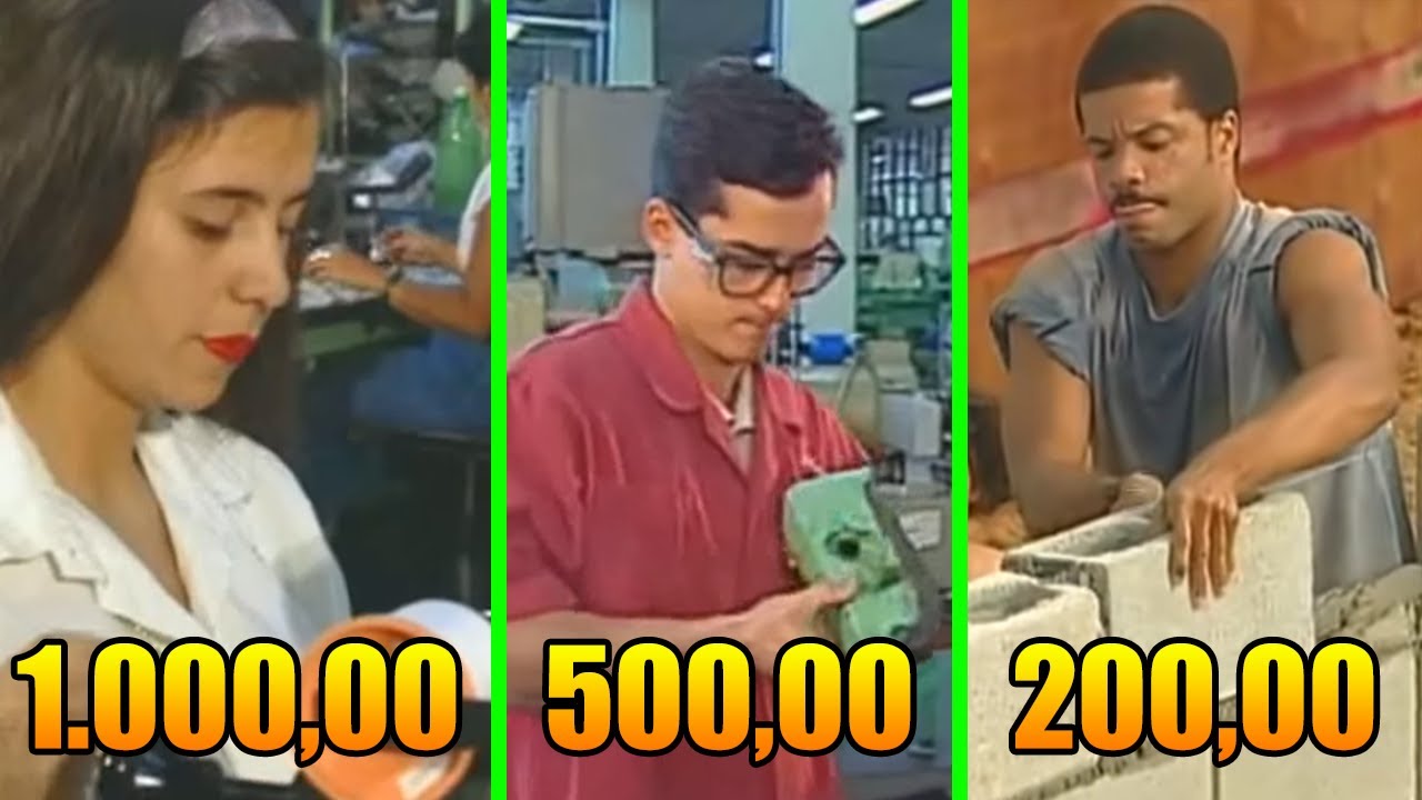 POLÊMICA! QUANTO ERAM OS SALÁRIOS NOS ANOS 90?!