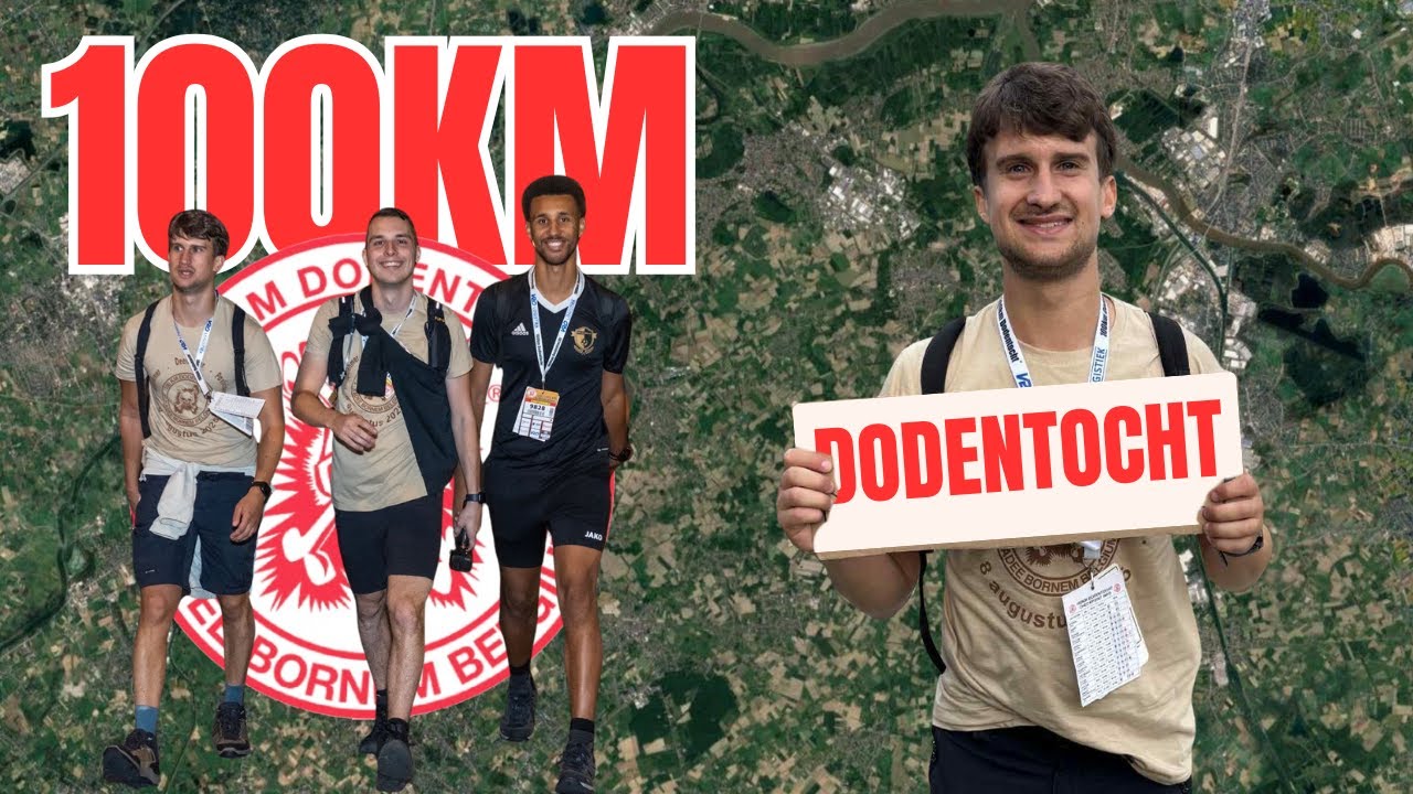WIJ STAPPEN 100KM! DODENTOCHT
