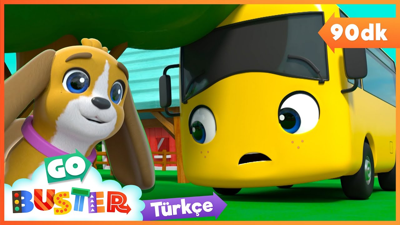 Buster Köpeği Kurtarıyor 🐶🥺| Go Buster Türkçe - Çocuk Çizgi Filmleri