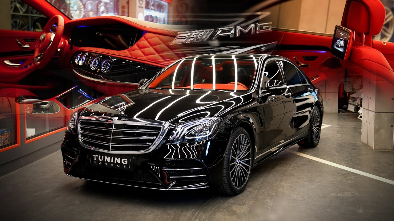 MERCEDES-BENZ W222 S-CLASS İÇ VE DIŞ DÖNÜŞÜM! RED INTERIOR LEATHER! | TUNİNG GARAGE