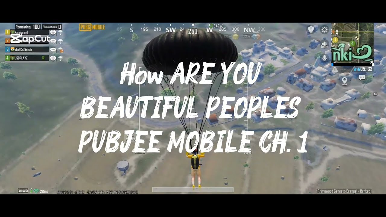 HIGHLIGHT MATCH PUBJEE MOBILE CHAPTER 1 WITH GRANDO GAMING 