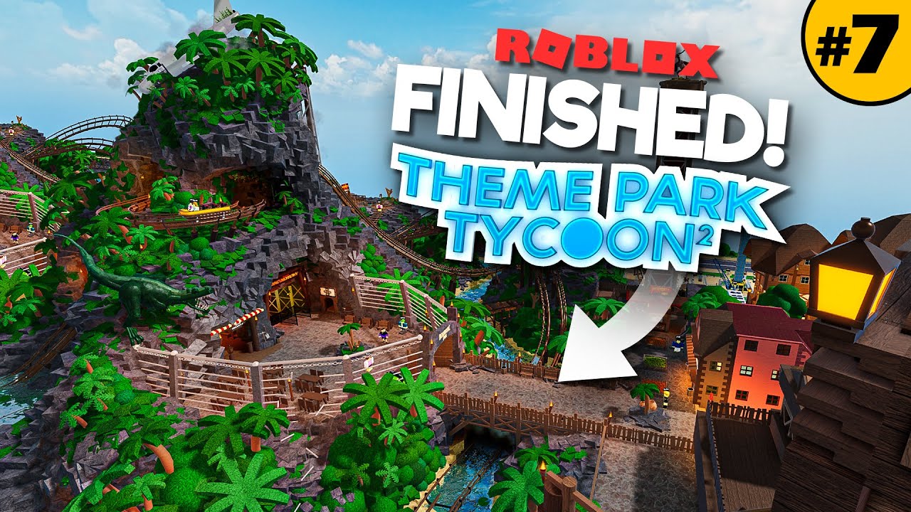 Завершаем Парк Юрского периода! | Theme Park Tycoon 2 • #7