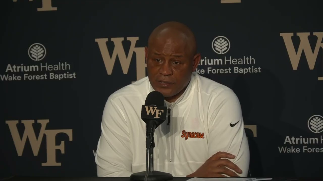 Emotional Adrian Autry Postgame Press Conference vs. Wake Forest | 02/28/2026