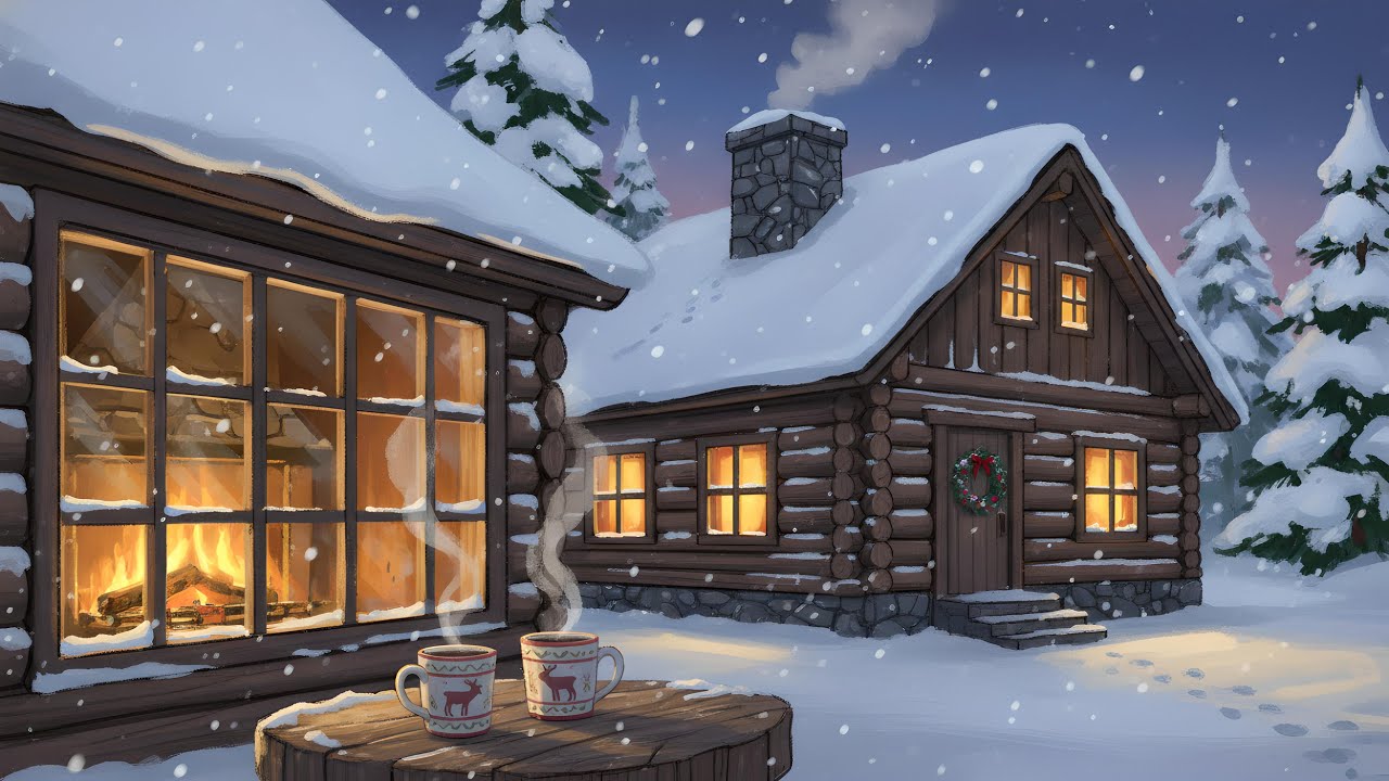 Top Christmas Songs 2026 🎄 Cozy Cabin Vibes - Best Christmas Music Playlist