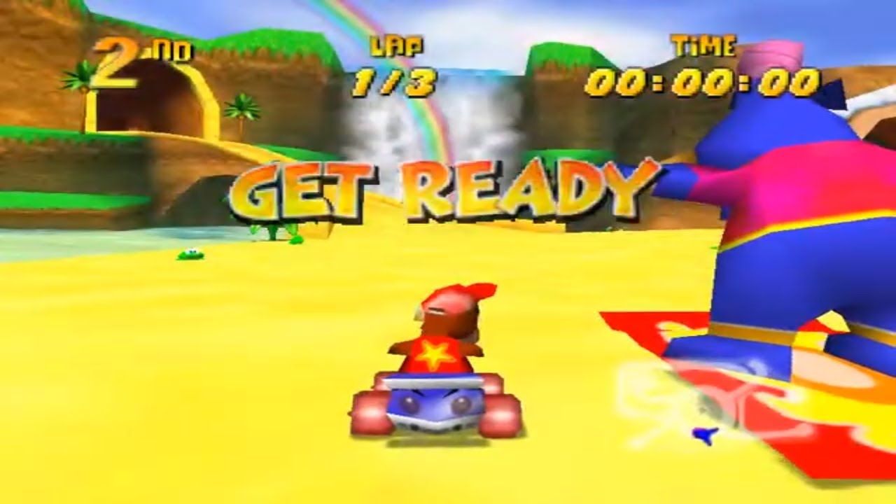 Taj Car Challenge - Diddy Kong Racing