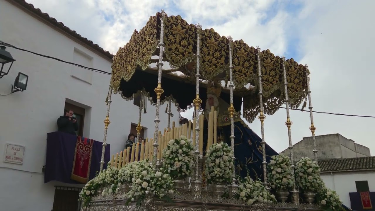 Virgen de la Trinidad Baeza 2025 en Plaza de los Descalzos